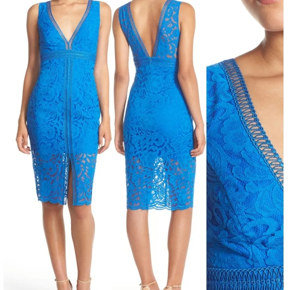 New Bardot Shauna Lace Sheath Dress